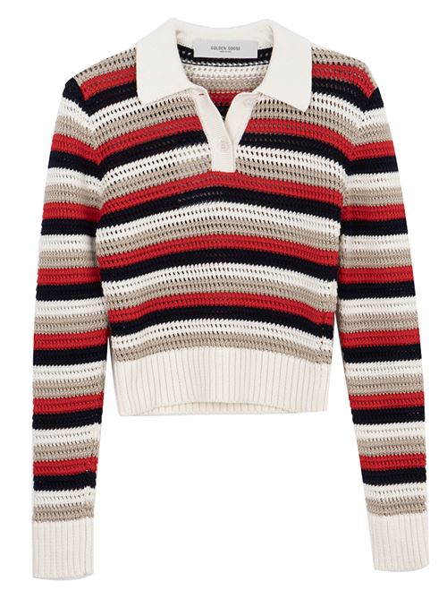Polo in maglia GOLDEN GOOSE | GWP02857P00268010575